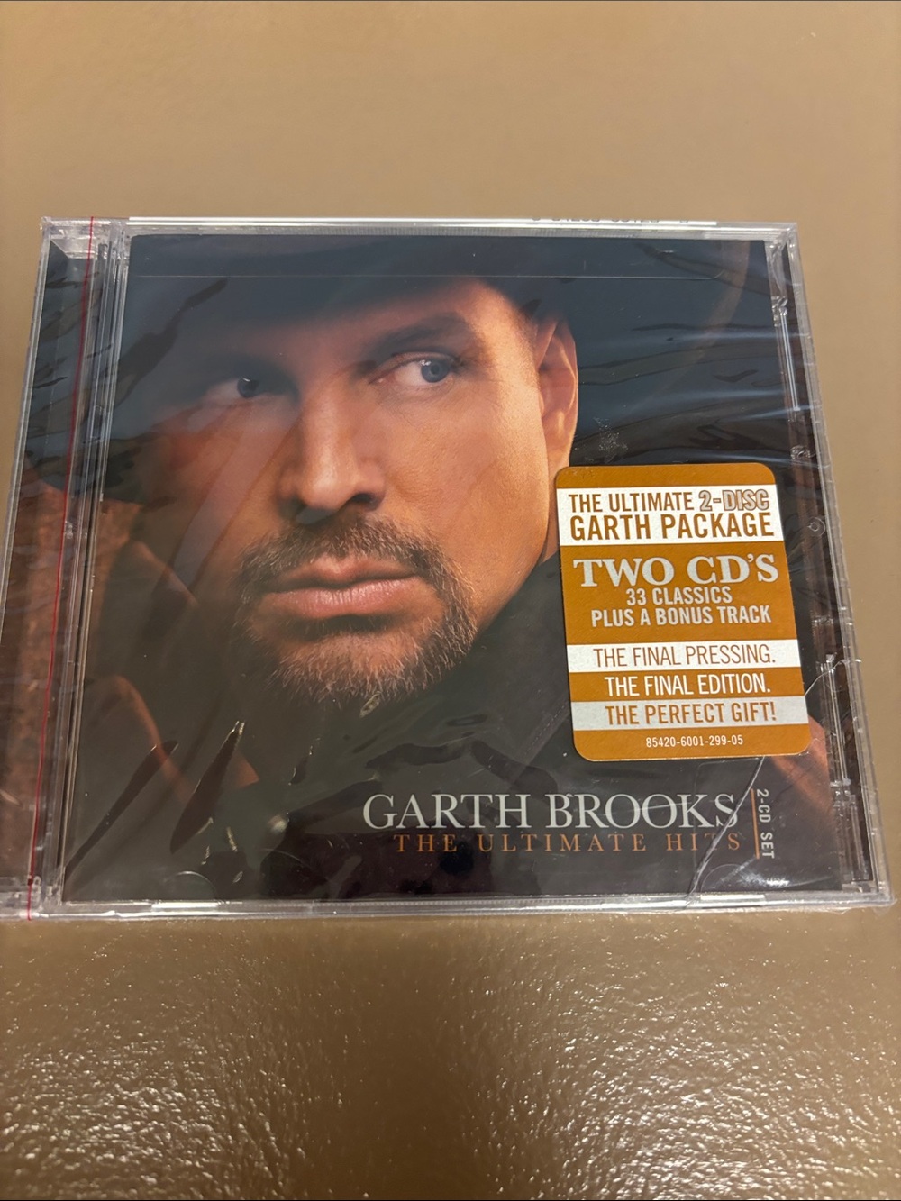 Source Unknown CD Case with Black, Brown and Gold Artwork
